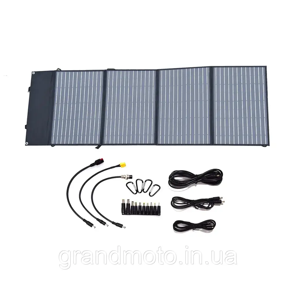 Портативна сонячна панель 100W/18V Tasanol з перехідником для Jackery