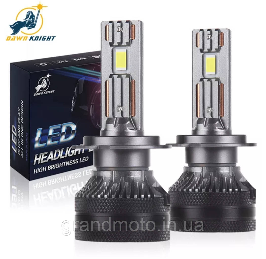 Потужна світлодіодна лампа для мотоцикла/автомобіля Led 140w H4 Dawnking K5C PLUS
