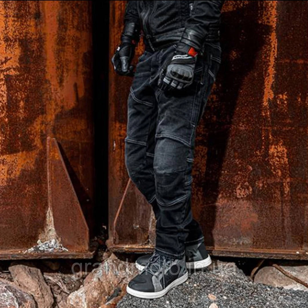 Мото джинси із захисними вставками Scoyco p075-2 Cordura