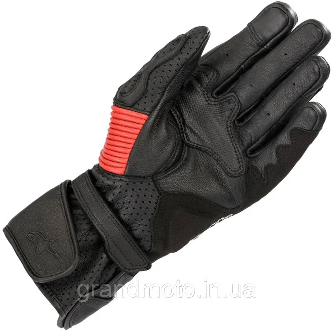 Моторукавиці шкіряні гоночні Alpinestars Twin Ring