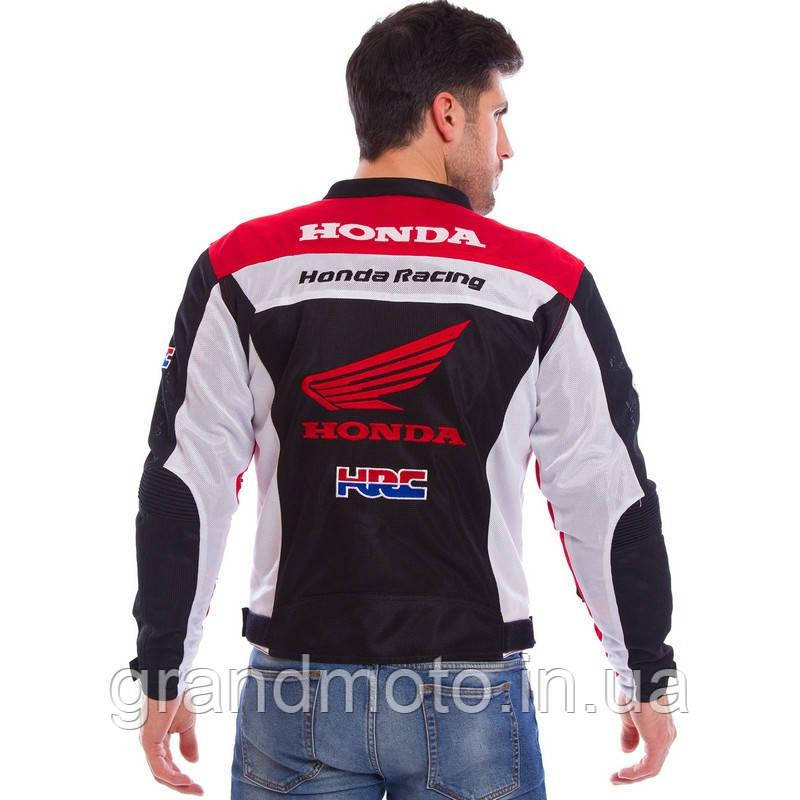 Мотокуртка літня текстильна Honda Racing Team сітка М