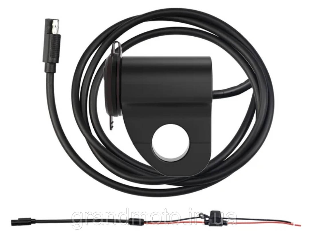 Алюмінієва Usb заряджання з вольтметром для мотоцикла QC3.0 30 Вт від WUPP