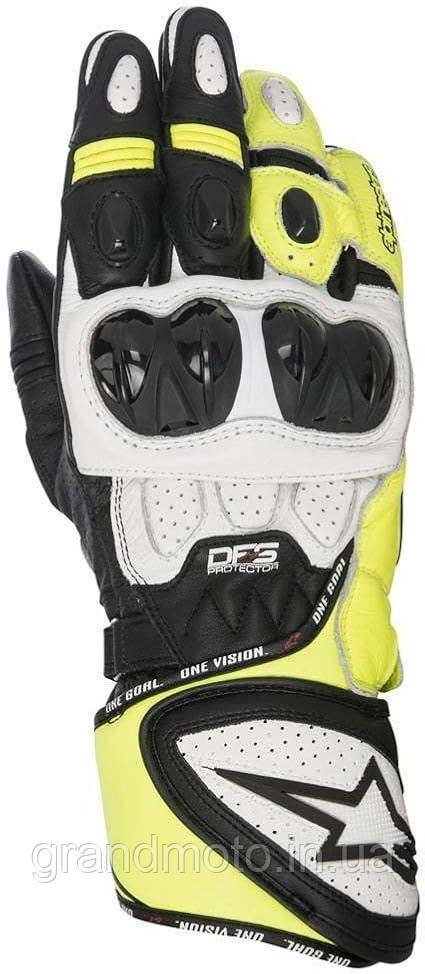 Моторукавиці шкіряні перегонові Alpinestars GP Plus розмір XL