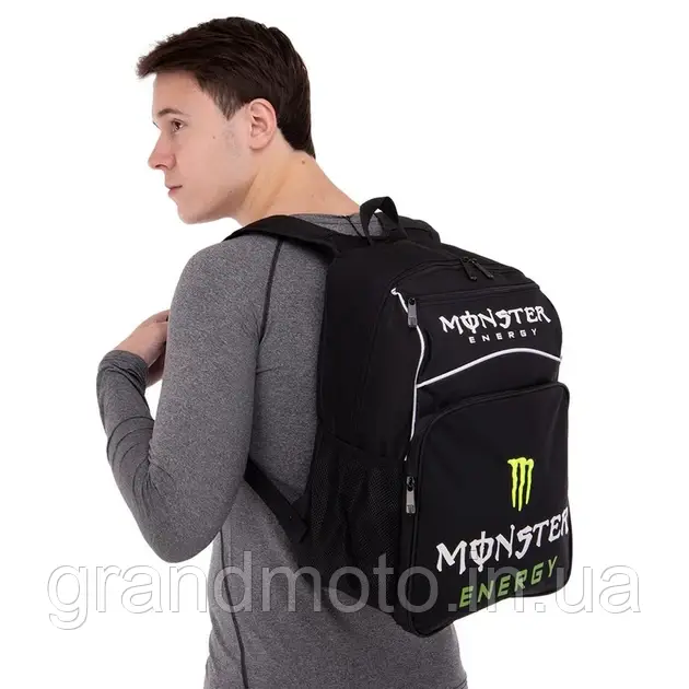 Мото рюкзак із дощовиком Monster Skittle