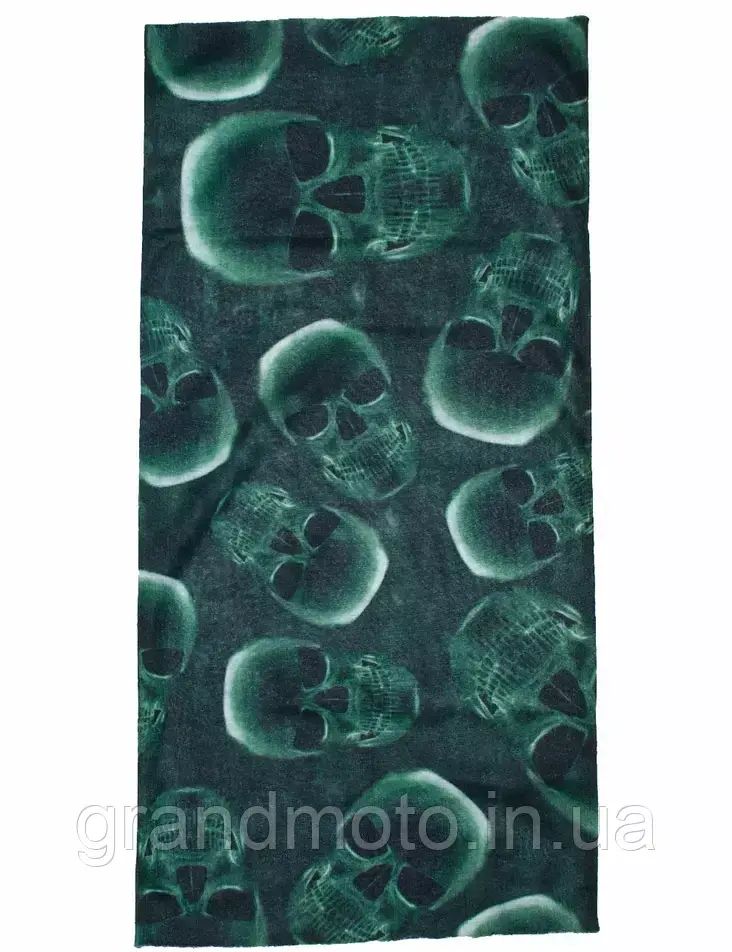 Універсальна бандана Баф buff green skull
