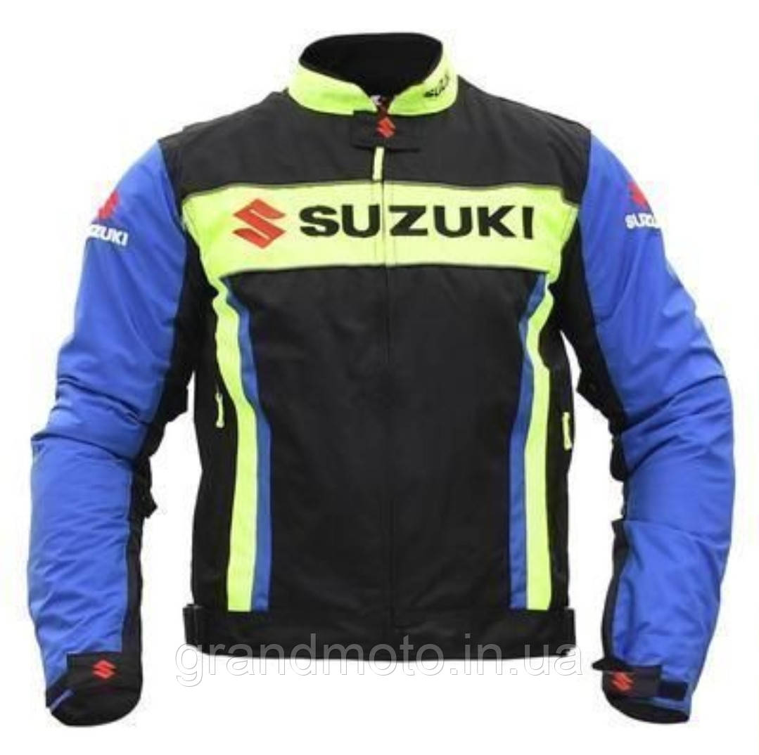 Мотокуртка Текстильна з підкладкою та захистом 5в 1 Suzuki XL