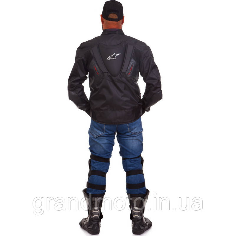 Мотокуртка текстильна Alpinestars із захистом і теплою підкладкою
