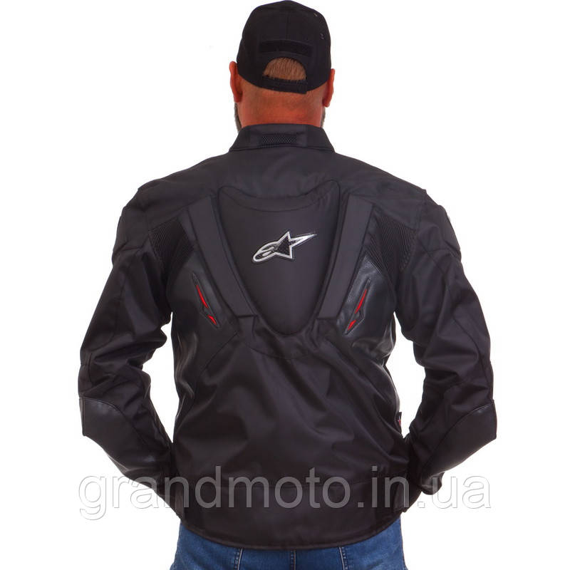 Мотокуртка текстильна Alpinestars із захистом і теплою підкладкою