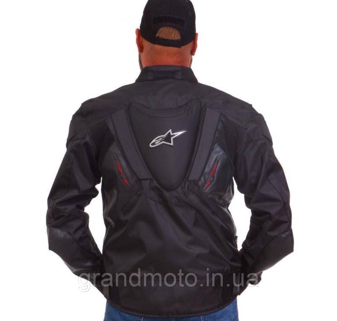 Мотокуртка текстильна Alpinestars із захистом і теплою підкладкою