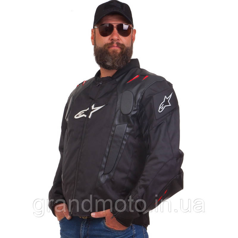 Мотокуртка текстильна Alpinestars із захистом і теплою підкладкою XXL