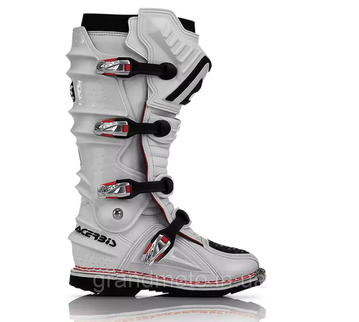 Кросові мото-боти ACERBIS X MOVE 2.0 BOOTS WHITE розмір 45