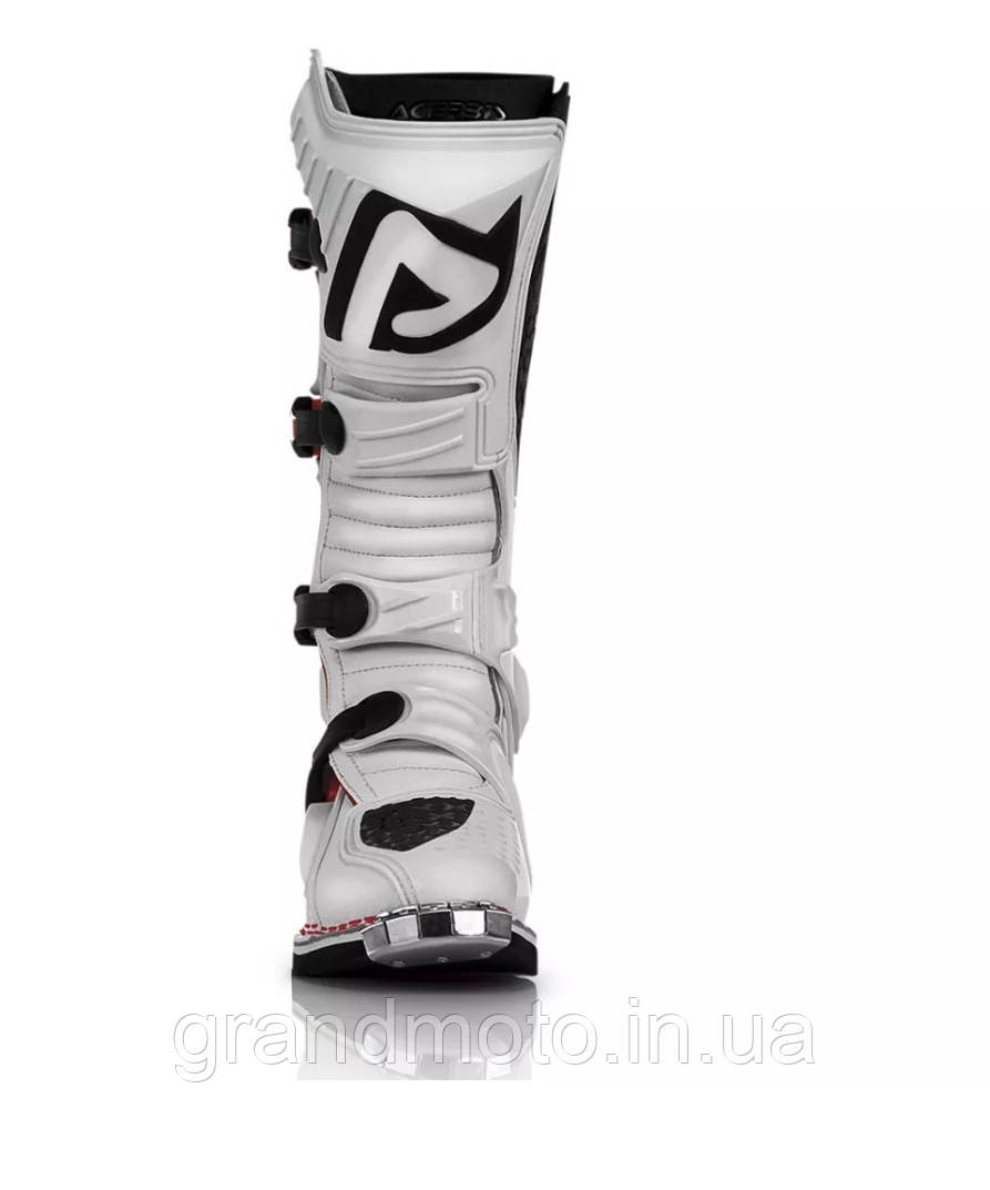 Кросові мото-боти ACERBIS X MOVE 2.0 BOOTS WHITE розмір 45
