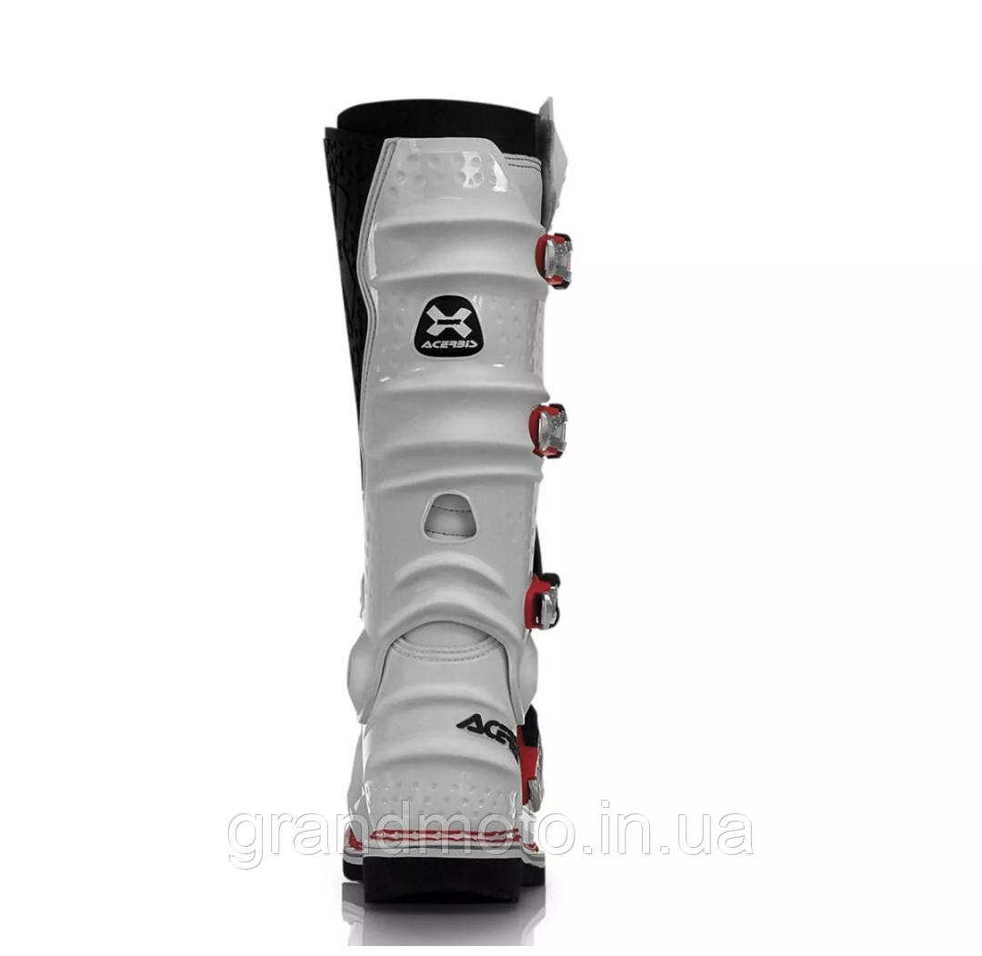 Кросові мото-боти ACERBIS X MOVE 2.0 BOOTS WHITE розмір 45