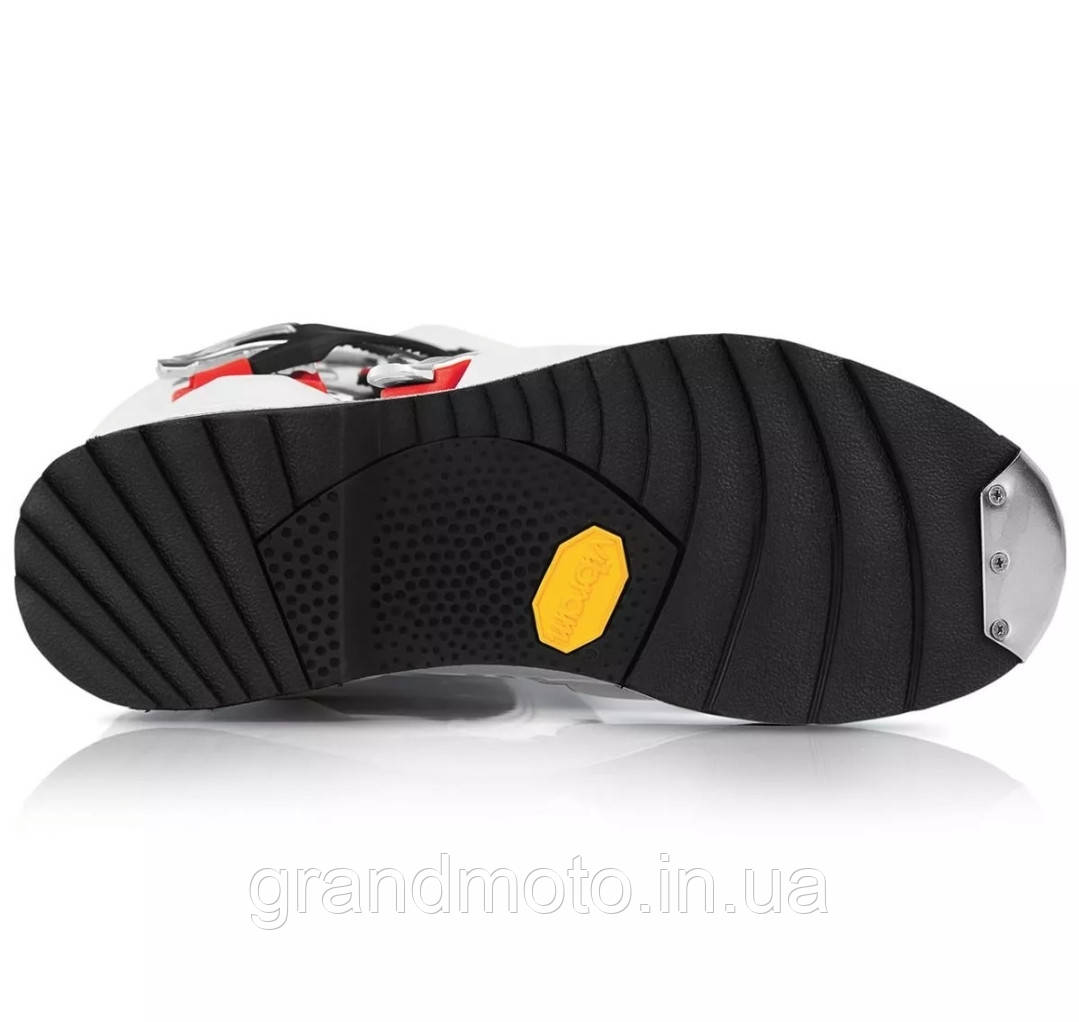 Кросові мото-боти ACERBIS X MOVE 2.0 BOOTS WHITE розмір 45