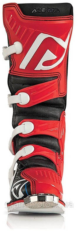 Кросові мото-боти ACERBIS X MOVE 2.0 BOOTS червоні розмір 45