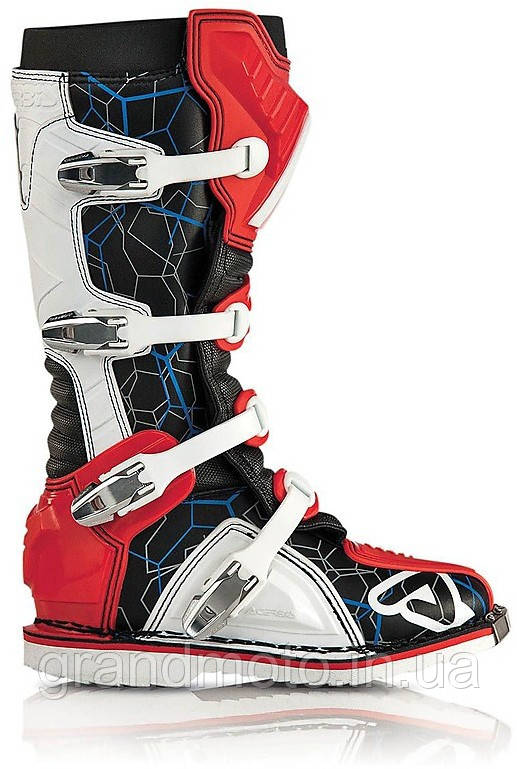 Кросові мото-боти ACERBIS X MOVE 2.0 BOOTS червоні розмір 45