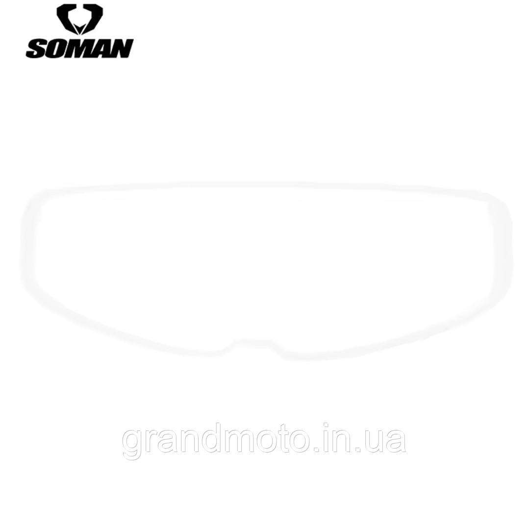 Пінлок антизапотіваюча вставка для мотошолома Soman AV04 pin-lock
