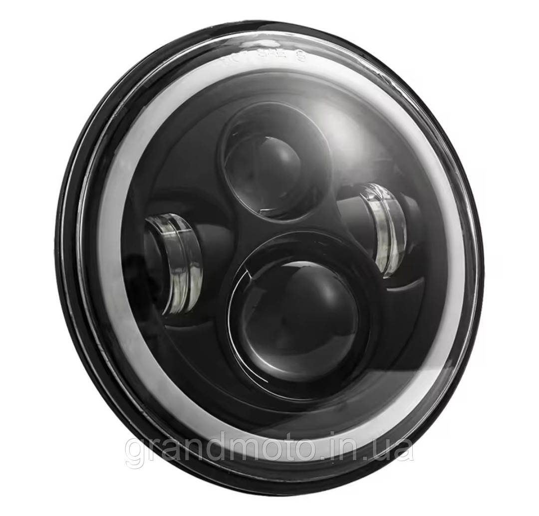 7-дюймова LED-фара з ДХО та поворотником IP67 для мотоциклів і позашляховиків