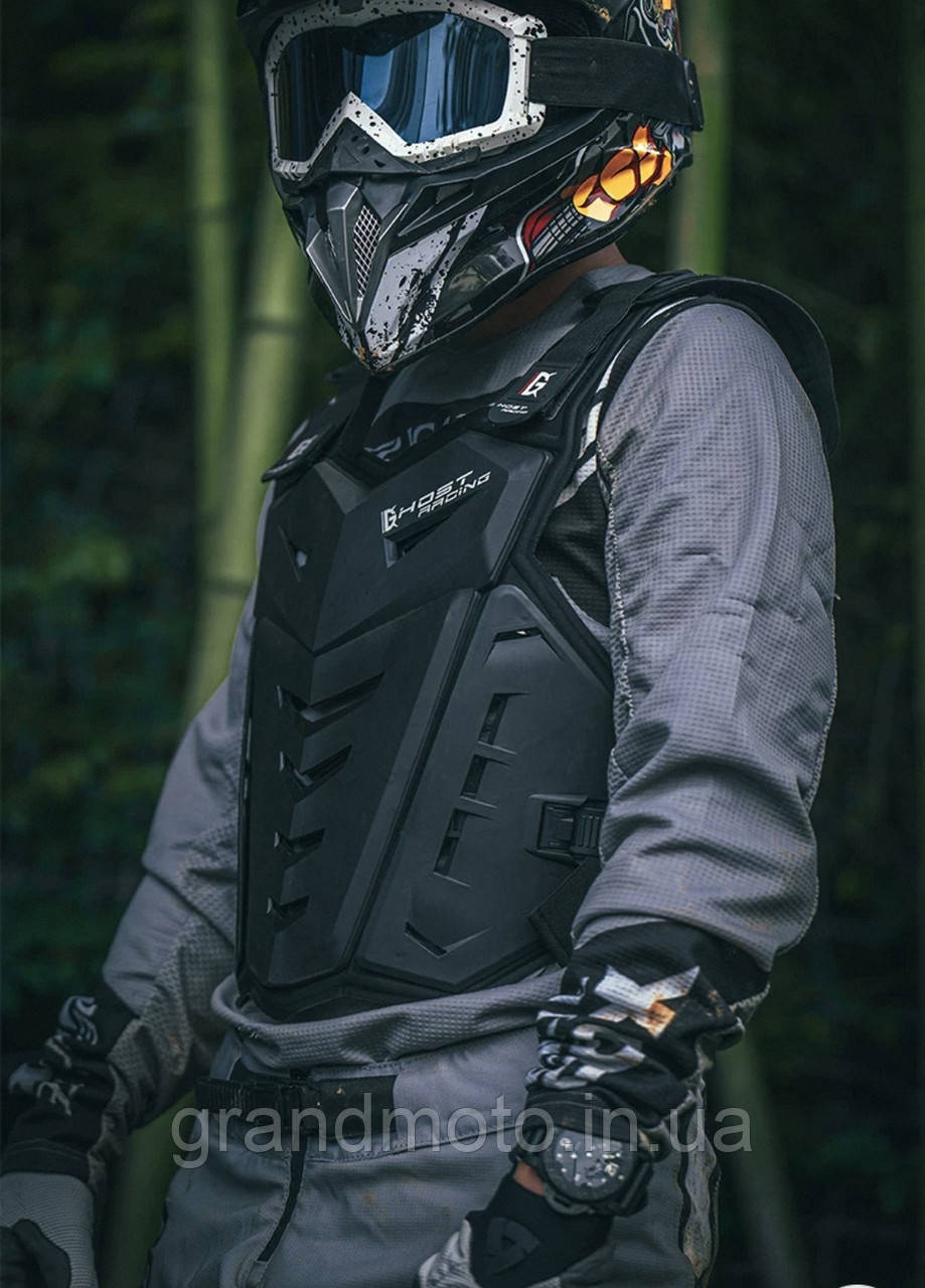 Моточерепаха ендуро панцир кросовий захист грудей Ghost Racing