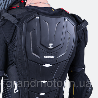 Черепаха Leatt Mission Body Protector Graphene L/XL Мото черепаха захист для мотоцикліста