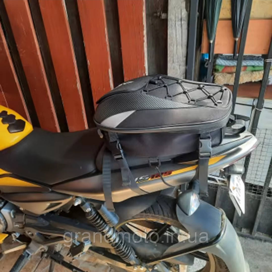 Сумка рюкзак на сидіння мотоцикла для шолома 40 л Cymotor