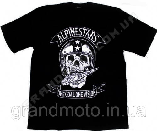 Футболка для мотоциклістів Alpinestars skull XL