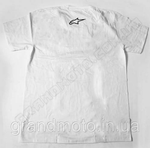 Футболка для мотоциклістів Alpinestars White