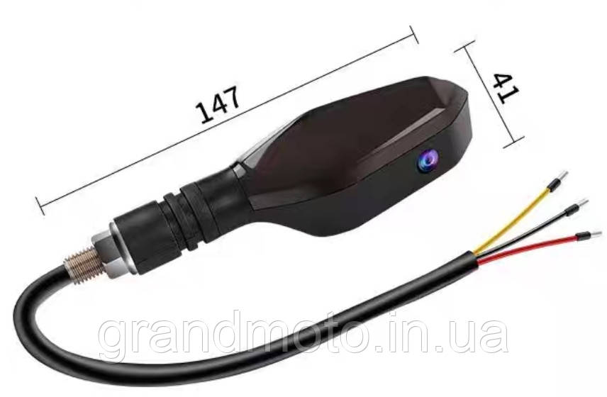 Інноваційні динамічні мотоповороти покажчики поворотів RGB 20 LED DF3