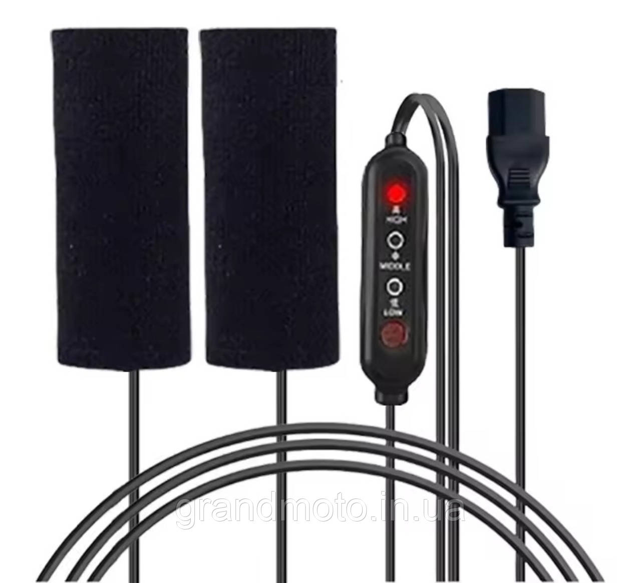 Нагрівальні накладки на кермо з підігрівом USB 5V, 3 режими, для велосипеда, самоката, мотоцикла коляски