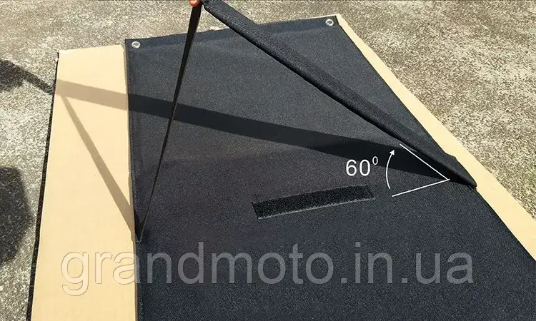 Портативна сонячна панель 100W/18V Tasanol з перехідниками