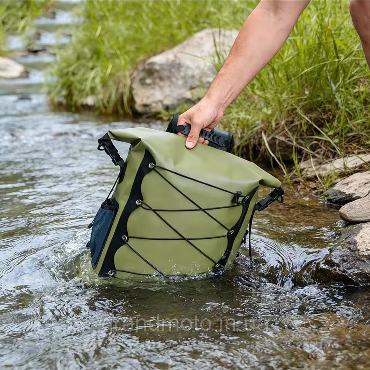 Герметичний рюкзак-драйбіг 25L (PVC 500D) - 100% захист від води, бруду та пилу