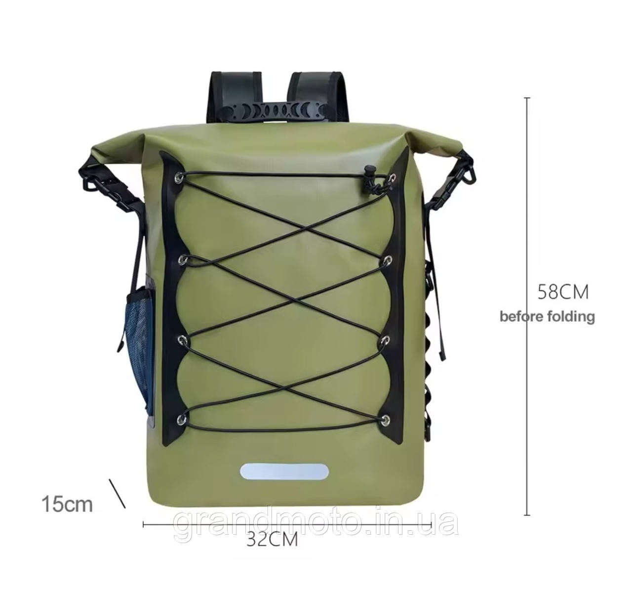 Герметичний рюкзак-драйбіг 25L (PVC 500D) - 100% захист від води, бруду та пилу