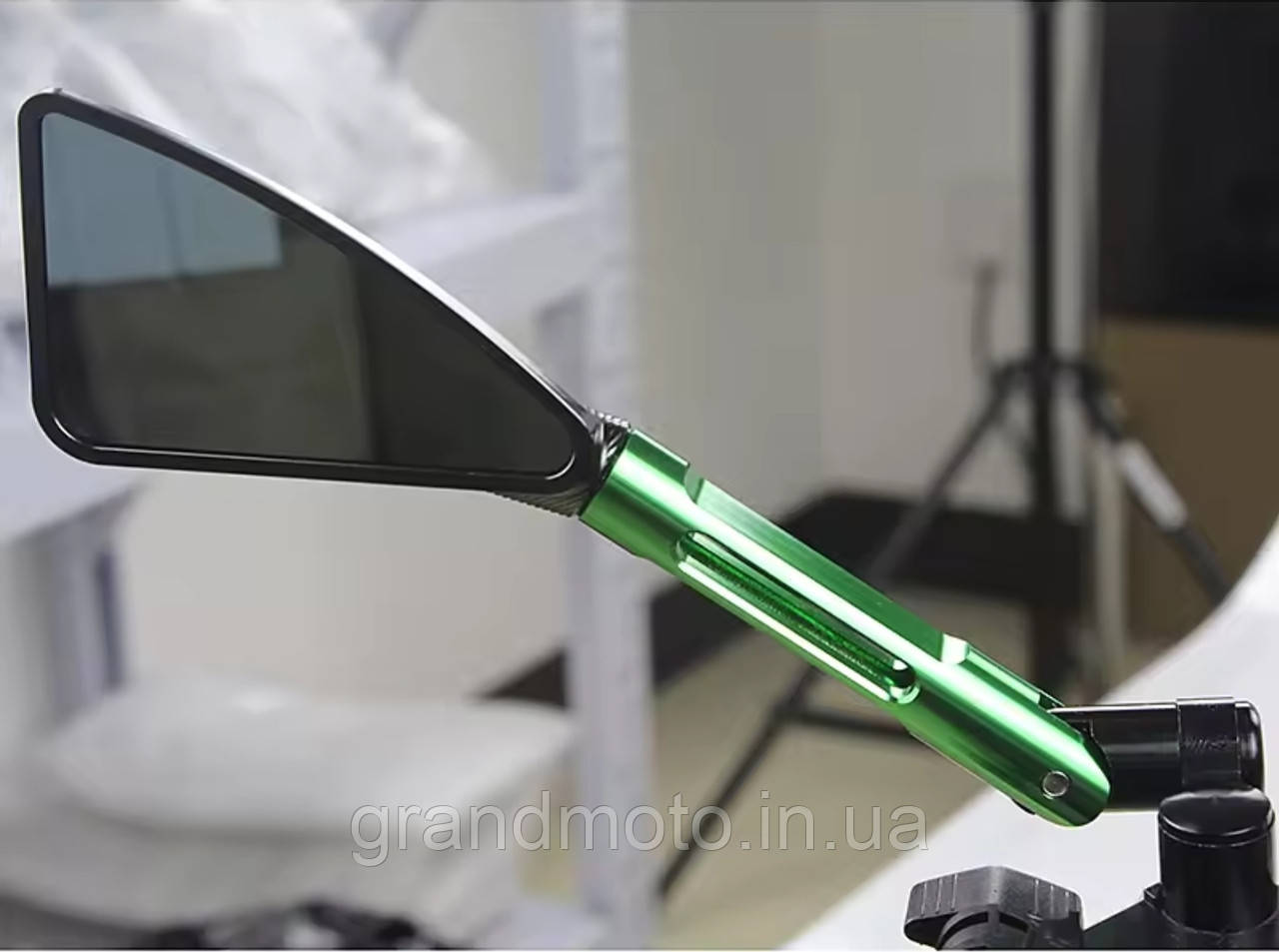 Дзеркала для мотоцикла Rizoma Triangle різні кольори Зелений