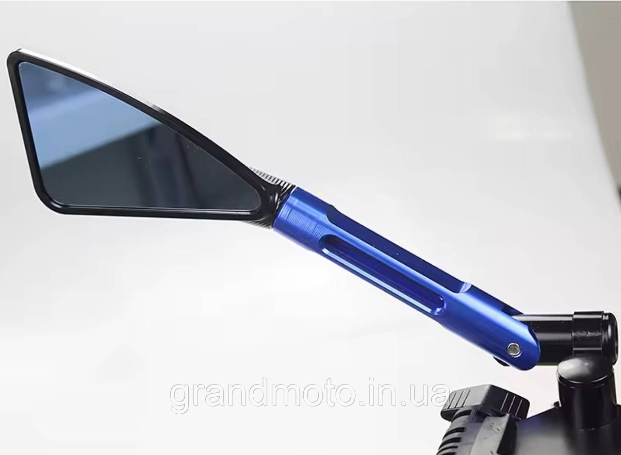 Дзеркала для мотоцикла Rizoma Triangle різні кольори Синій