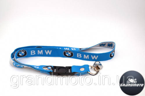 Шнурок на шию для мотоцикліста BMW гумка
