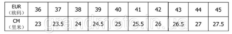 Мотоботи короткі спортивні ARCX 41-й розмір