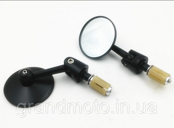Дзеркала в торець керма мотоцикла Angle SL-017