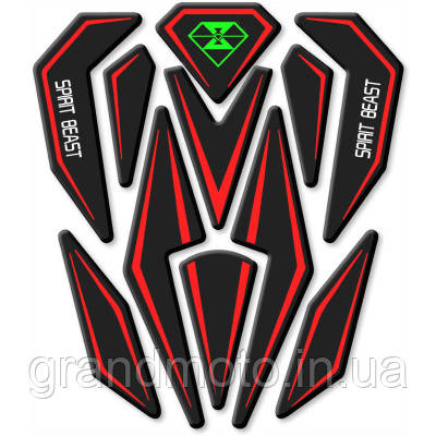 Наклейка на бак Spirit Beast Mod9
