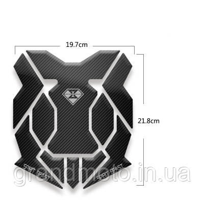 Наклейка на бак Spirit Beast Carbon Mod10