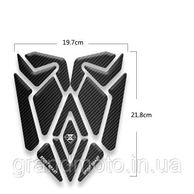 Наклейка на бак Spirit Beast Carbon Mod11