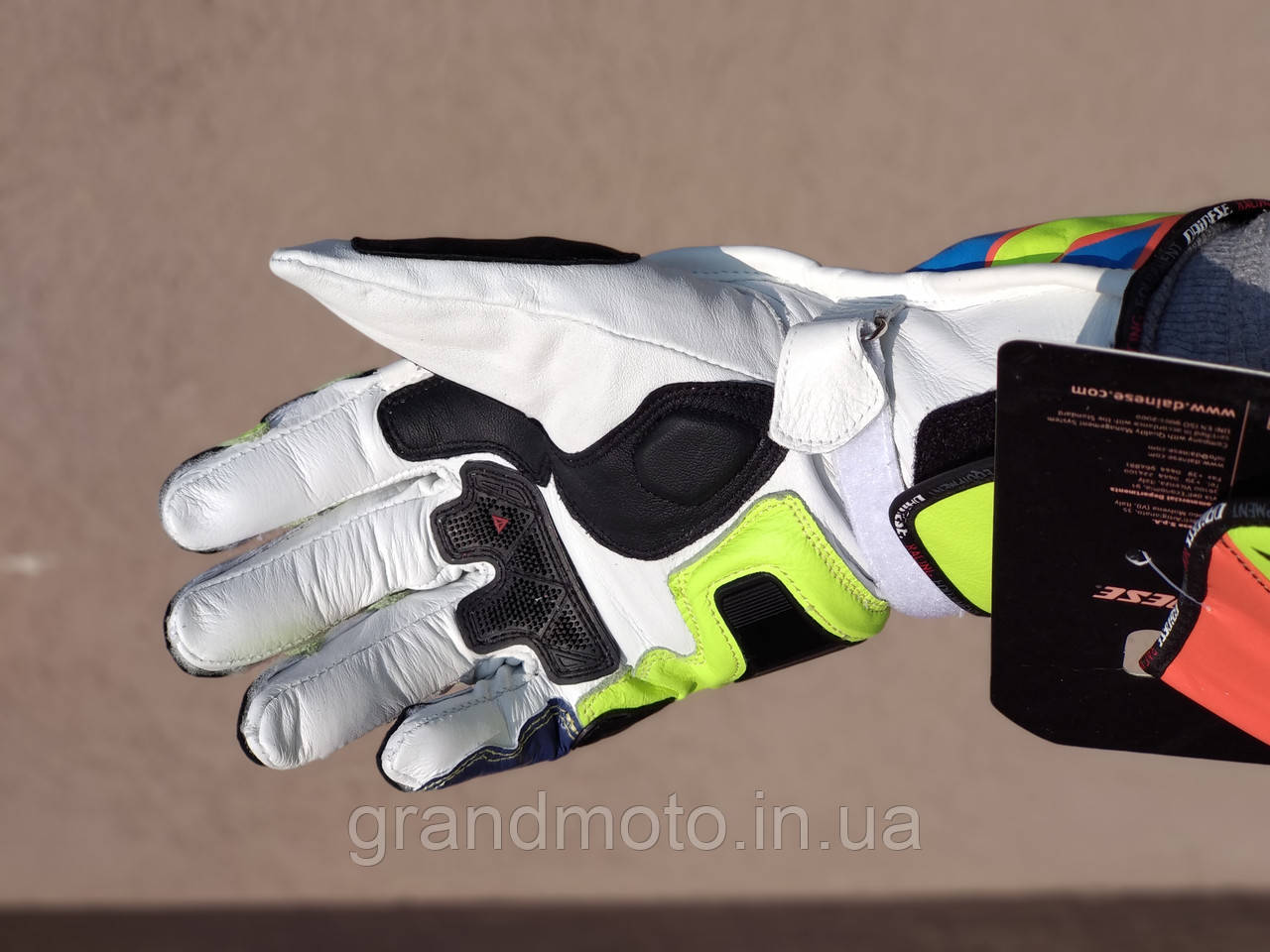 Гоночні моторукавиці Dainese Full Metal 6 для треку та швидкої їзди (різні кольори)