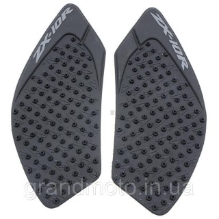 Резиновые наклейки накладки на боковины бака Kawasaki ZX-10R 08-09-10