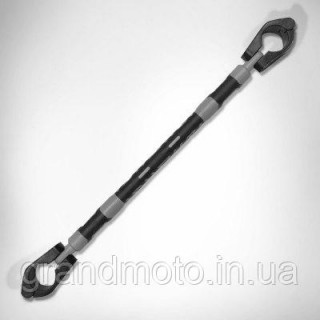 Усилитель/распорка руля для мотоцикла черная с накладкой