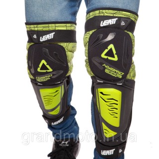 Мотонаколенники Leatt Knee Guard 3DF удлиненные зеленые