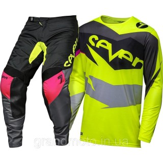 Кроссовый костюм (мотоштаны и джерси) Motoboy в наличии зелёный ХL и XXL.