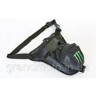 Набедренная сумка для мотоциклиста Monster Carbon