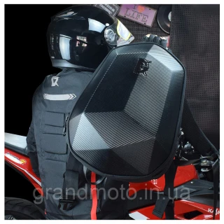 Рюкзак для мотоциклиста с дождевиком под шлем Ghost Stealth
