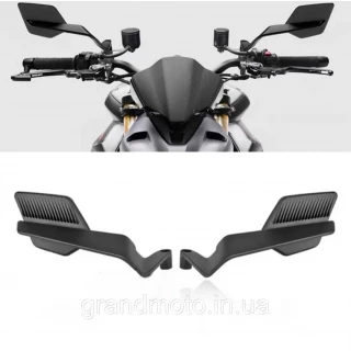 Зеркала для мотоцикла аэродинамические складные Blade Stealth