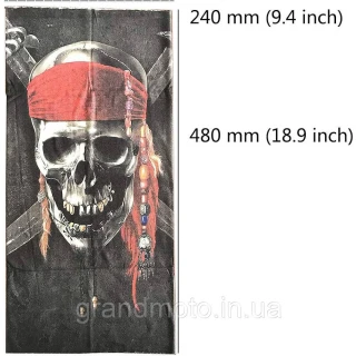 Универсальная бандана Баф (buff) Pirates of the Caribbean