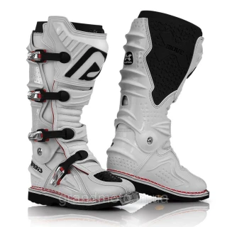 Кроссовые мото боты ACERBIS X MOVE 2.0 BOOTS WHITE размер 45